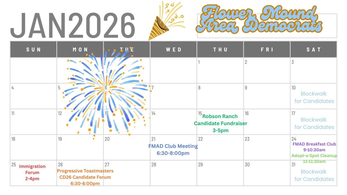 FMAD Club Events — January&nbsp;2026