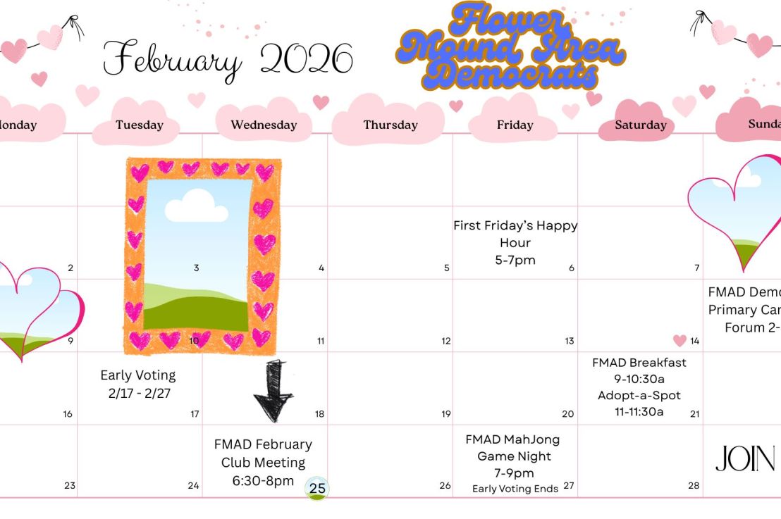 FMAD Club Events — Feb.&nbsp;2026