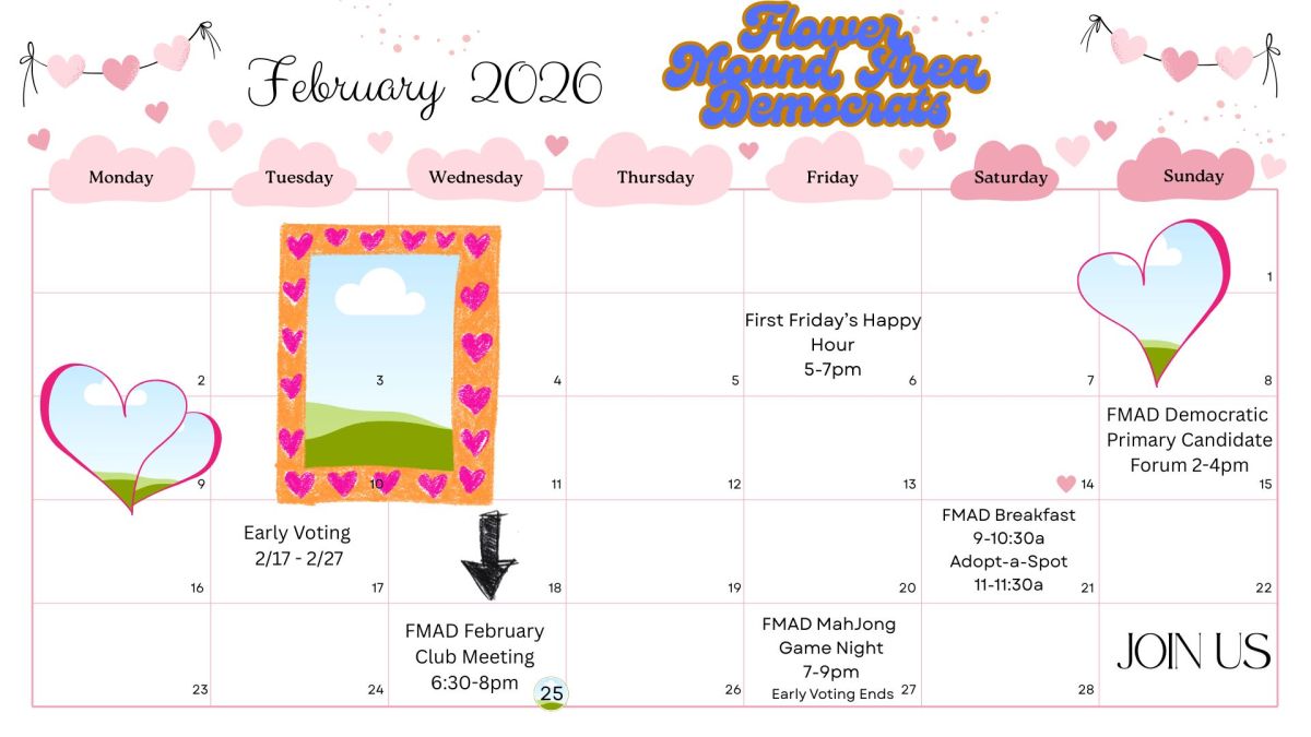 FMAD Club Events — Feb.&nbsp;2026