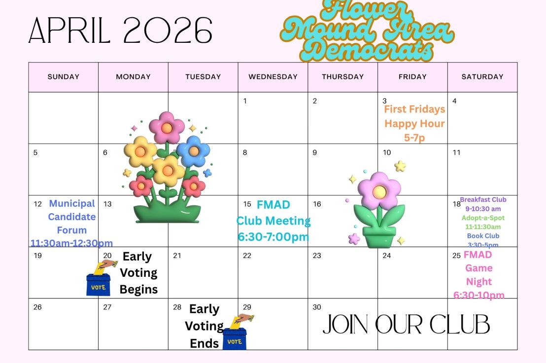 FMAD Club Events — April&nbsp;2026