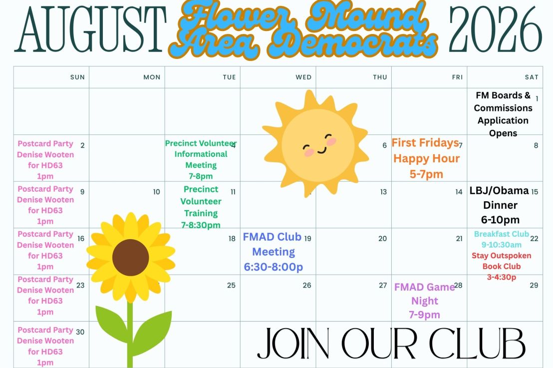 FMAD Club Events — August 2026