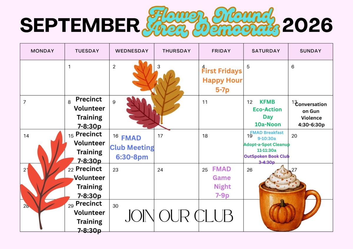 FMAD Club Events — September&nbsp;2026